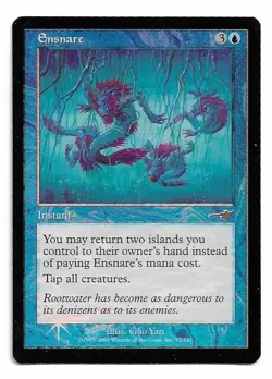 MTG Ensnare X1 Nemesis edition foil uncommon - Image 1