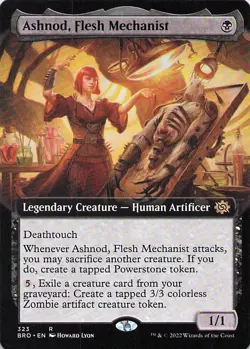 Ashnod, Flesh Mechanist (Extended Art) Brothers War Regular - Image 1