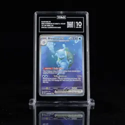 2023 POKEMON SCARLET & VIOLET 151 #200/165 BLASTOISE EX SIR TAG 10 - Image 1