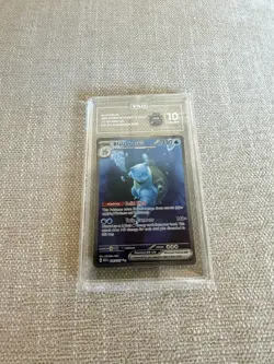 2023 POKEMON SCARLET & VIOLET 151 #200/165 BLASTOISE EX SIR TAG 10 - Image 3