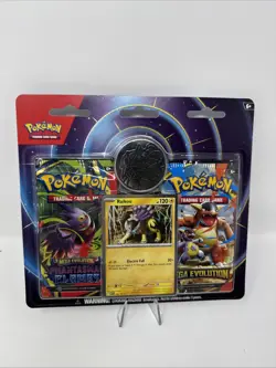 pokemon mega evolution phantasma flames 2-packs With 1) Promo and 1) Coin New - Image 1