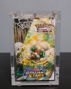 Pokemon Sword & Shield Brilliant Stars Booster Box (w/ Acrylic Case) - Image 4