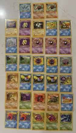 Pokemon 1st Edition Team Rocket/Base/Fossil/Jungle 120 Card Lot w/ Dark Cards - Image 3