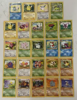 Pokemon 1st Edition Team Rocket/Base/Fossil/Jungle 120 Card Lot w/ Dark Cards - Image 4