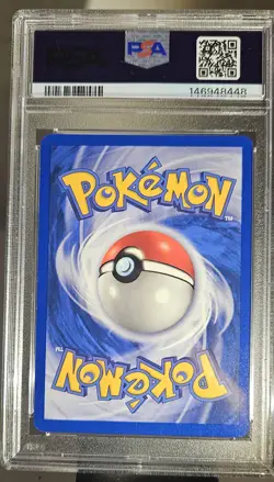 2000 Pokemon 1st Edition American Team Rocket #20 Dark Blastoise PSA-8 Non-holo - Image 5