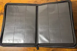 HENWEI 9 Pocket Zippered PRO Binder Pokemon, Magic - 360 Card 20 Pages - USED - Image 2