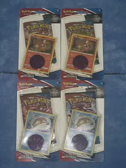 (4) POKEMON TCG Sword & Shield Battle Styles Booster Pack W/Coin!!! - Image 1