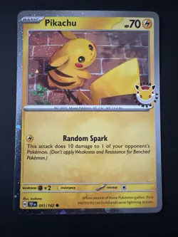 Pikachu Pokemon Day 2026 051/162 - 30th Anniversary Promo - Pokemon TCG - Image 5