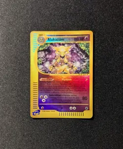 Pokemon EXPEDITION - #33/165 Alakazam - Reverse Holo - ENG - LP/NM - Image 3