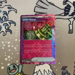 Unfair Stamp Ace Spec Rare Pokemon Twilight Masquerade 165/167 NM - Image 1