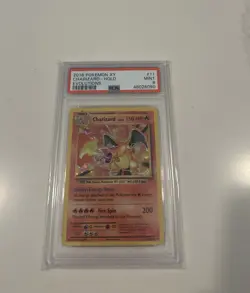 2016 POKEMON XY EVOLUTIONS #11/108 CHARIZARD HOLO PSA 9 - Image 1