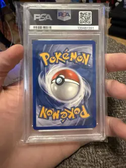 2004 POKEMON EX FIRE RED & LEAF GREEN #15 SNORLAX-HOLO PSA 9 W Swirl - Image 3