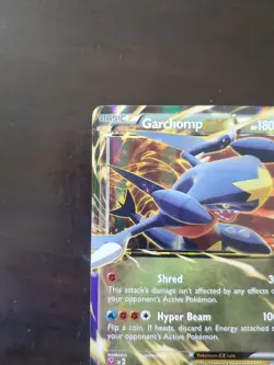 Pokemon Garchomp EX XY167 Black Star Promos Full Art Holo - Image 3