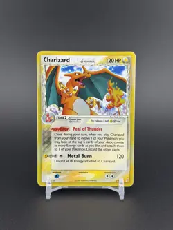 Charizard Delta Species 4/100 Crystal Guardians Holo Rare Pokemon TCG DMG - Image 1