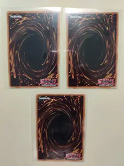 3x Yugioh! Illusion of Chaos BACH-EN034 Secret Rare 1st Edition LP - Image 2