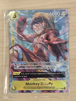 Monkey.D.Luffy (Illustration Box Vol.3) SR Sealed One Piece Promo OP07-109 NM - Image 1
