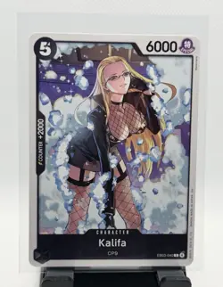 One Piece Card Kalifa EB03-040 C Extra Booster Heroines Edition NM - Image 1