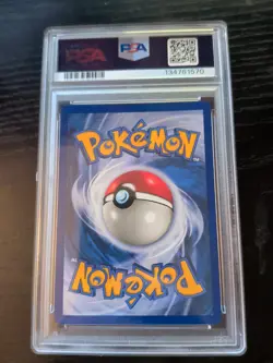 1999 Pokemon TCG Mewtwo Base Set Holo Unlimited Rare Card 10/102 PSA 9 - Image 2