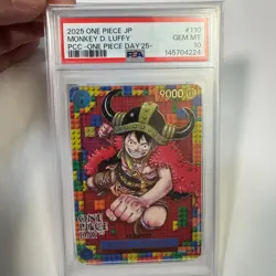 PSA 10 Luffy P-110 ONE PIECE Premium Card Collection ONE PIECE DAY 25 - Image 1