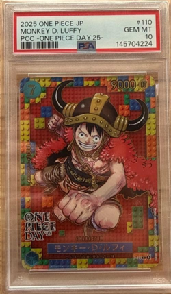 PSA 10 Luffy P-110 ONE PIECE Premium Card Collection ONE PIECE DAY 25 - Image 3