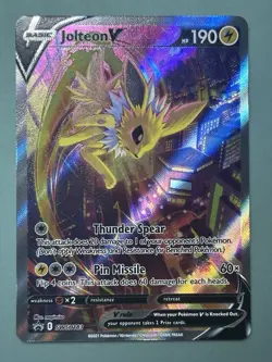 Jolteon V SWSH183 SWSH: Sword & Shield Promo Cards Holo - Image 1