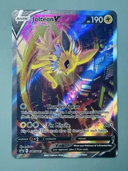 Jolteon V SWSH183 SWSH: Sword & Shield Promo Cards Holo - Image 2