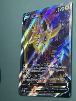 Jolteon V SWSH183 SWSH: Sword & Shield Promo Cards Holo - Image 4