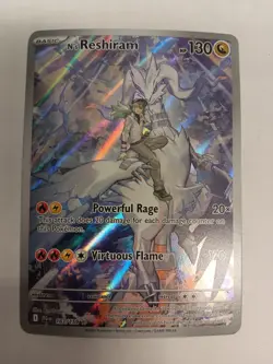 2025 Pokemon N's Reshiram 167/159 trading card Journey Together - Image 1