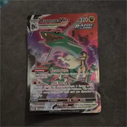 Pokemon Rayquaza VMAX TG20/TG30 Silver Tempest Ultra Rare Holo 320 HP Card - Image 1