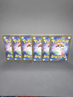 6 Holo Energy Cards Japanese Pokemon Go Stamped NM - Image 2
