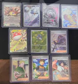 Pokemon Card Lot of 20 - EX Full Art IR Mega Gengar ex Geeta Nymble Wooper+More - Image 2