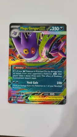 Pokemon Card Lot of 20 - EX Full Art IR Mega Gengar ex Geeta Nymble Wooper+More - Image 3