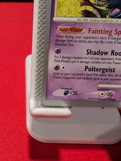 Pokemon Gengar 18/100 World Championships 2009 Rare HP110 Signed Card TCG - Image 3