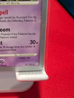 Pokemon Gengar 18/100 World Championships 2009 Rare HP110 Signed Card TCG - Image 4