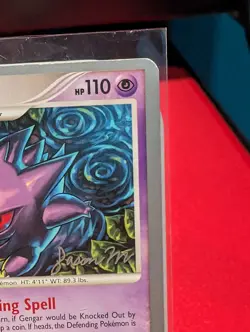 Pokemon Gengar 18/100 World Championships 2009 Rare HP110 Signed Card TCG - Image 5
