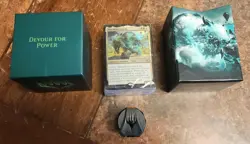 MTG Devour For Power Commander Anthology Sealed Deck w/Box Magic EDH Mimeoplasm - Image 1