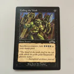 MTG - Culling the Weak - LP - Stronghold - Image 1