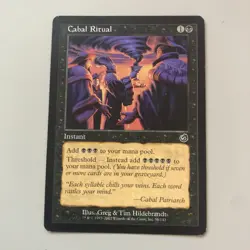 MTG Cabal Ritual LP Torment 51/143 Regular Common - Image 1