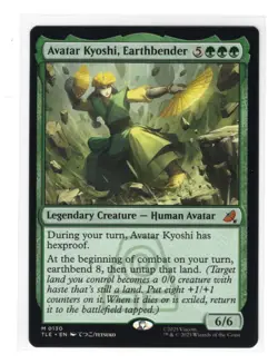 Avatar Kyoshi, Earthbender | Regular | NM | MTG | 0130 | Mythic | TLE - Avatar - Image 1