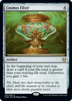 MTG Cosmos Elixir - Foil, Kaldheim, Lightly Played, English - Image 1