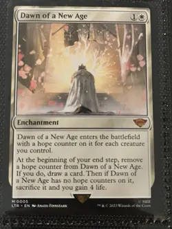 Dawn of a New Age Universes Beyond: the Lord of the Rings Regular - Image 1