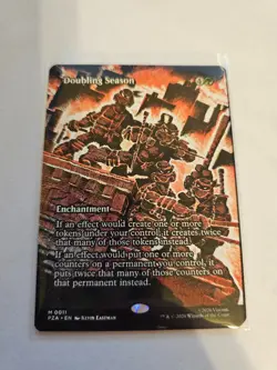 Doubling Season Borderless MTG PZA TMNT Nm/M - Image 1