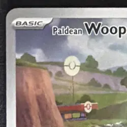 Pokemon Paldean Wooper Illustration Rare 102/094 Holo Phantasmal Flames 2025 - Image 4
