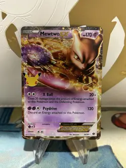 Mewtwo Ex 54/99 Next Destinies Celebrations: Classic Collection Pokemon NM - Image 1