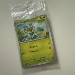 Exclusive Pokemon TCG Indonesia Promo Sprigatito 053/SV-P SEALED - Image 1