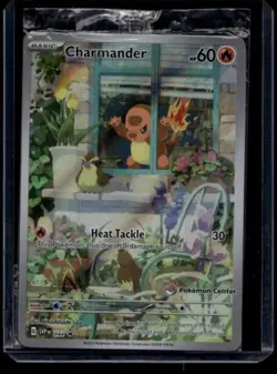 Pokemon TCG Charmander 044 Scarlet & Violet Promo Pokemon Center Sealed NM - Image 1