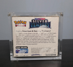 Pokemon Sword & Shield Silver Tempest Booster Box (w/ Acrylic Case) - Image 3