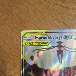 Pokemon Espeon & Deoxys GX TAG TEAM Promo Holo SM240 SM-Unified Minds 2020 - Image 3