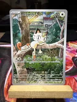 Meowth - ME02: Phantasmal Flames 106/094 Holofoil NM Pokemon TCG - Image 1