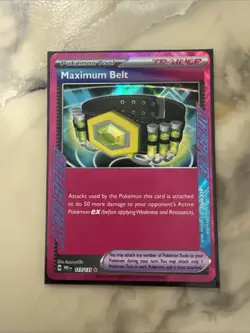 Maximum Belt 117/131 ACESPEC Prismatic Evolutions Pokemon TCG - Image 1